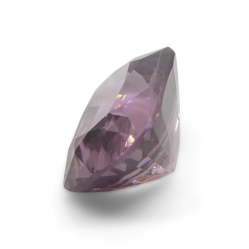 Spinello rosa rettangolare a cuscino di 3.51ct dalla Birmania in vendita 3
