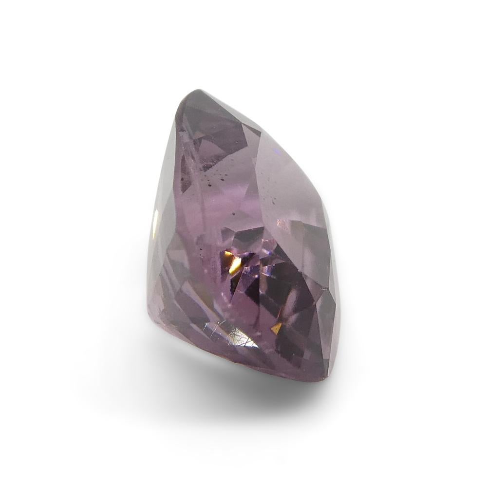 Spinello rosa rettangolare a cuscino di 3.51ct dalla Birmania in vendita 5