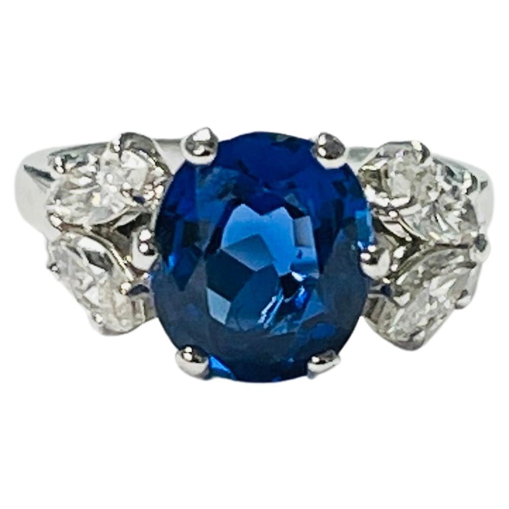 velvety blue sapphire