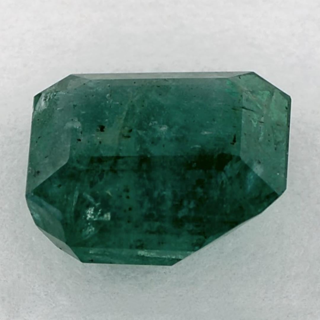 3.52 qt Esmeralda talla octágono Gema suelta en Nuevo estado para la venta en Fort Lee, NJ