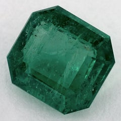 3.54 Ct Emerald Octagon Cut Loose Gemstone