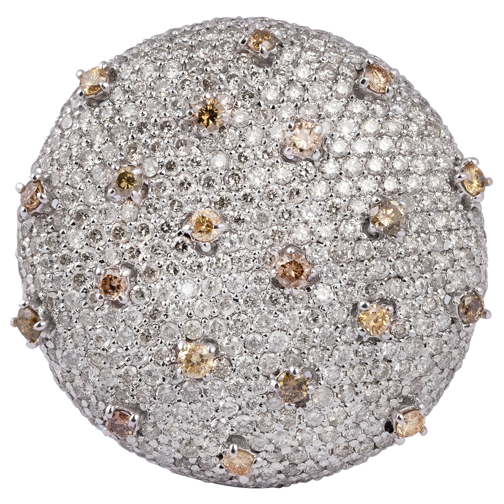 3,54cts Diamant Gold Ring
