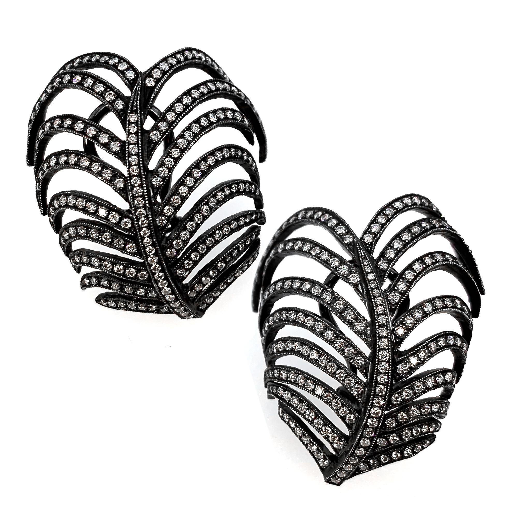 Contemporaneo Orecchini di diamanti 