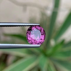 3.55 Carat Natural Loose Purplish Pink Burmese Spinel Stone Cushion Cut Gemstone