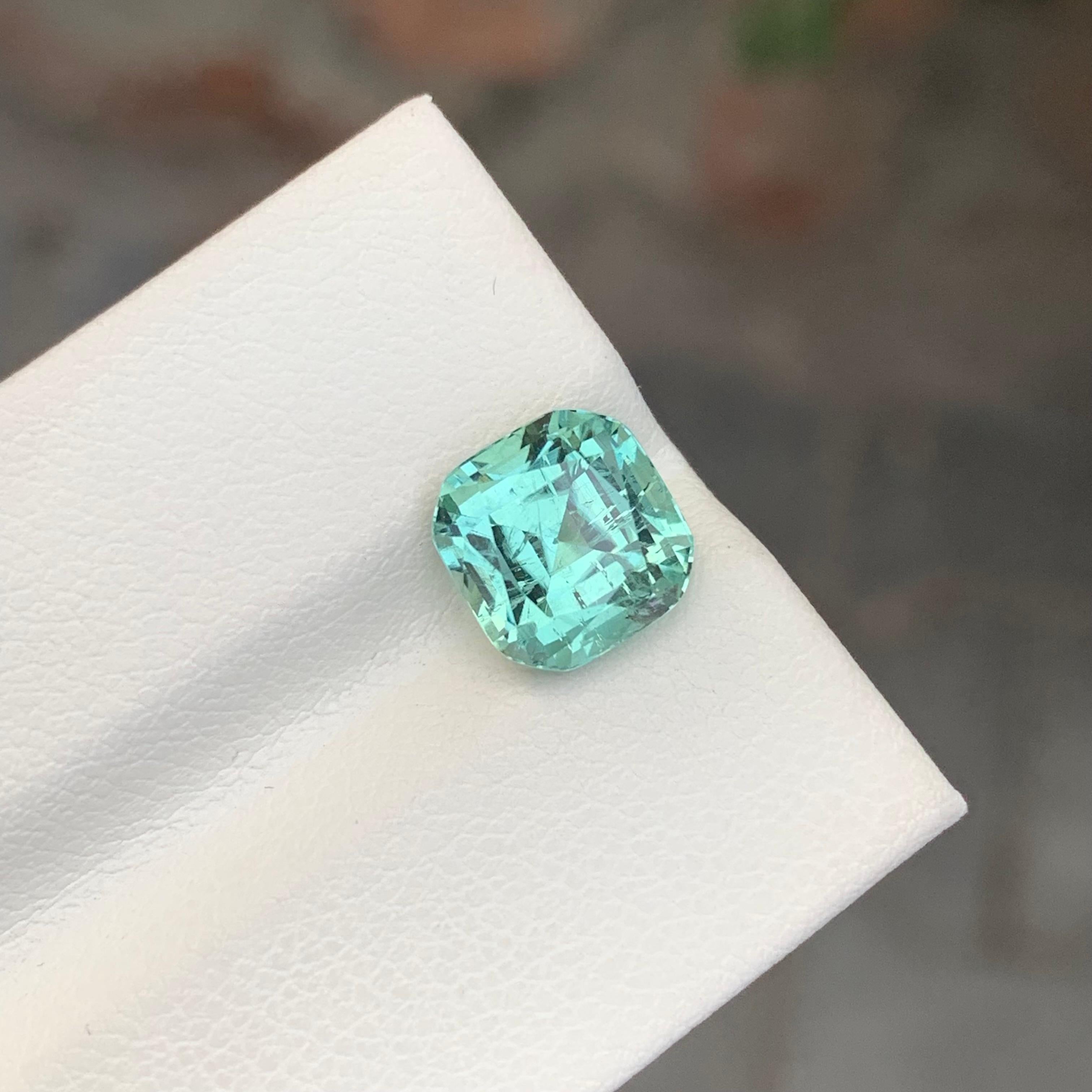 Tourmaline à facettes Seafoam

Poids : 3,55 carats
Dimension : 8,6 x 8,4 x 6,7 mm
Couleur : Seafoam 
Traitement : Non
Certificat : Sur demande du client
Forme : Coussin


La tourmaline est une pierre précieuse captivante connue pour sa remarquable
