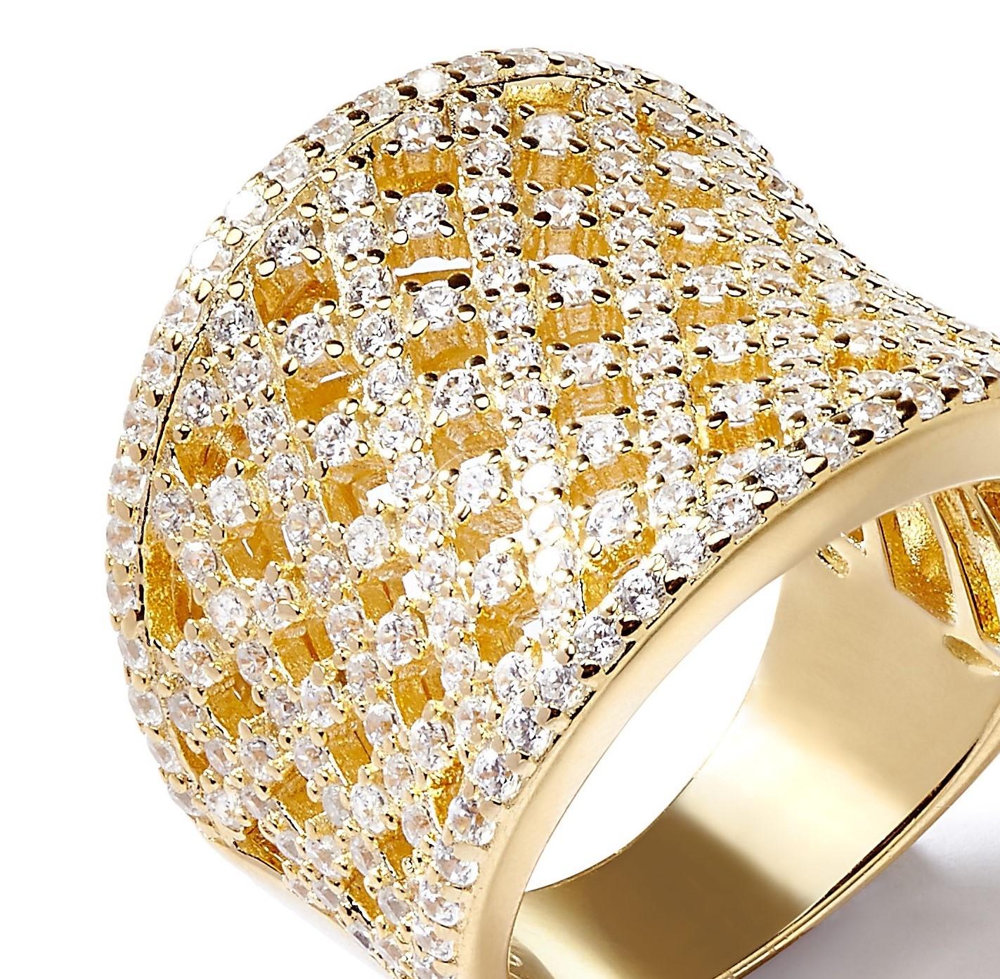 gold heavy ring design for female