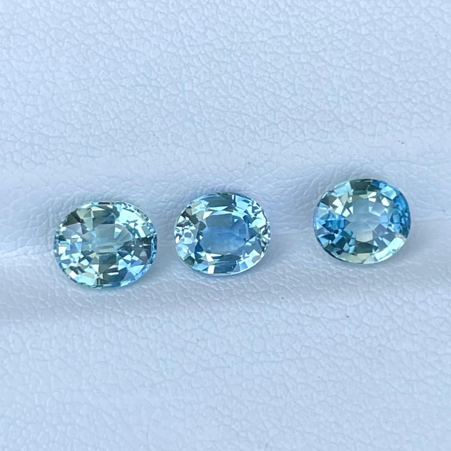 Weight 3.55 carats 

Single piece 
Weight 1.30 carats 
Dimensions 6.8x5.8x3.8 mm

Pair 
Weight 2.30 carats 
Dimensions 6.4x5.6x3.6 mm

Clarity: Eye Clean
Treatment: Heat
Origin: Sri lanka
Shape: Oval
Cut: Step Oval





Indulge in the timeless