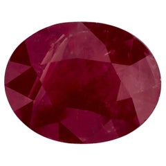 3.55 Ct Ruby Oval Loose Gemstone