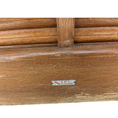 35.5" Nipu Archival Cabinet with Tambour Doors