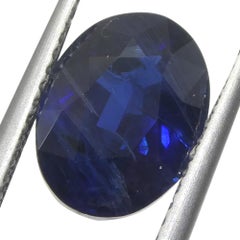 3.55ct Oval Blue Sapphire from East Africa