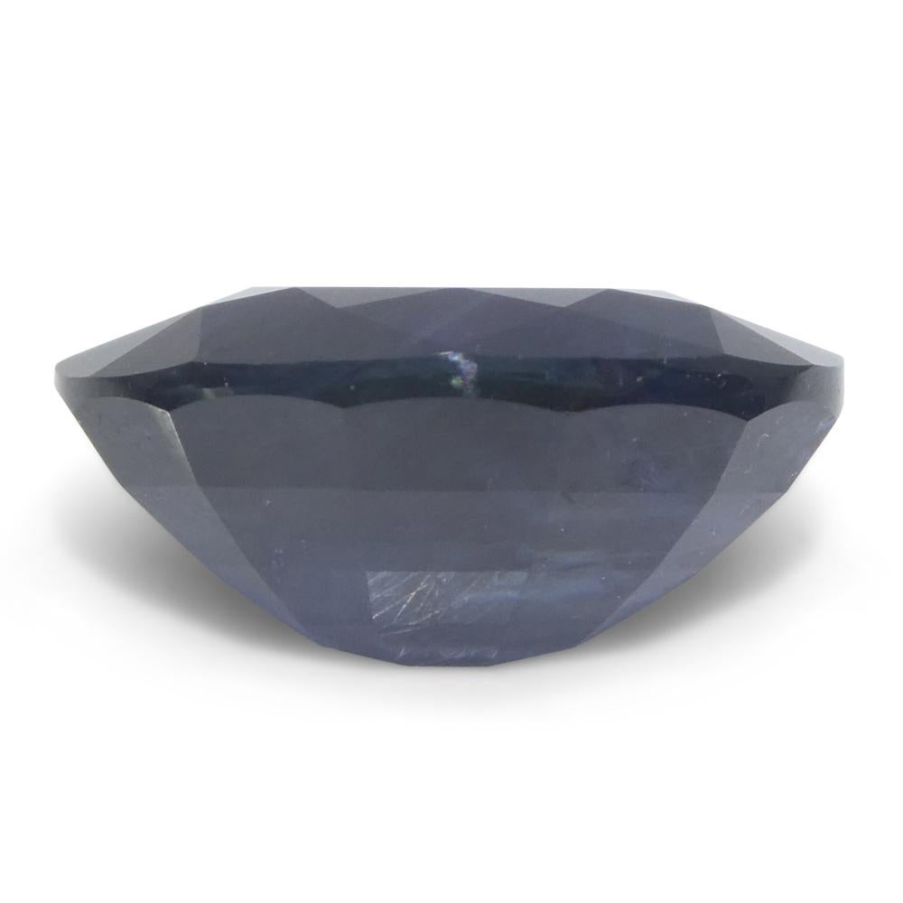3,55ct Ovaler Blauer Saphir aus Ostafrika im Angebot 4