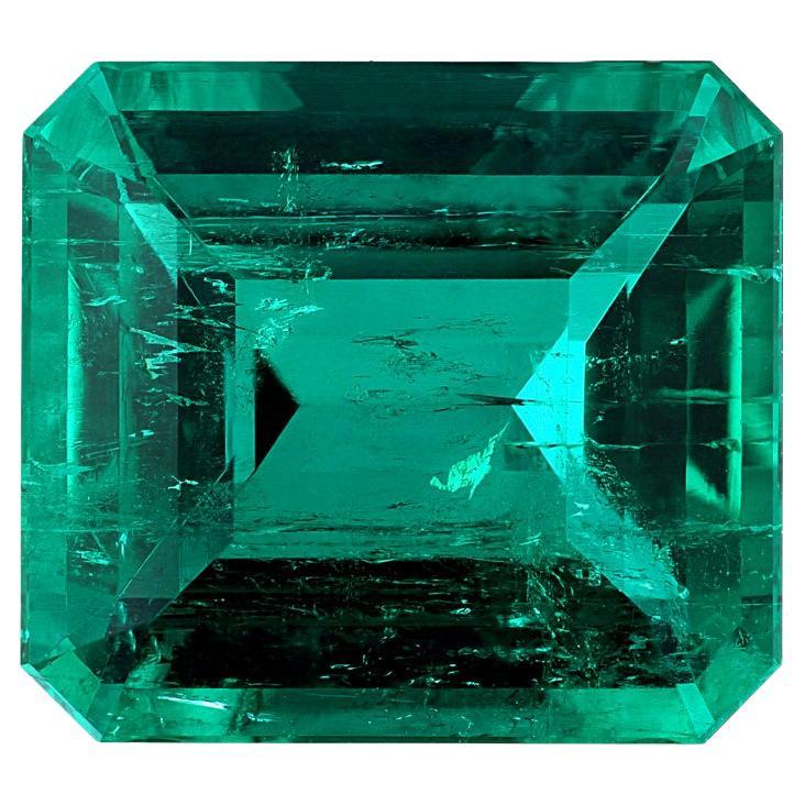 3.56 carat Colombian Muzo Emerald, Non Oil.