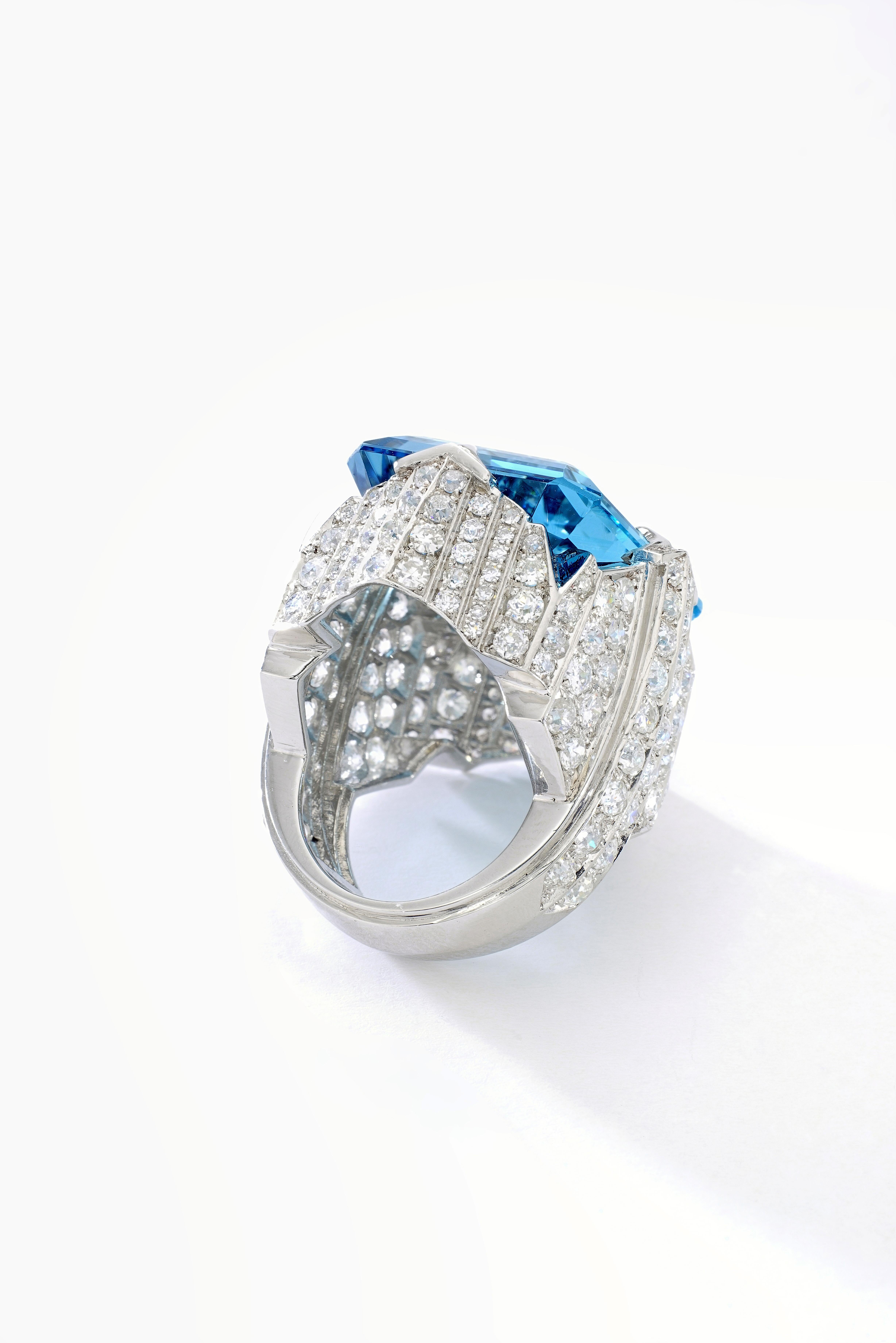 20 carat aquamarine ring