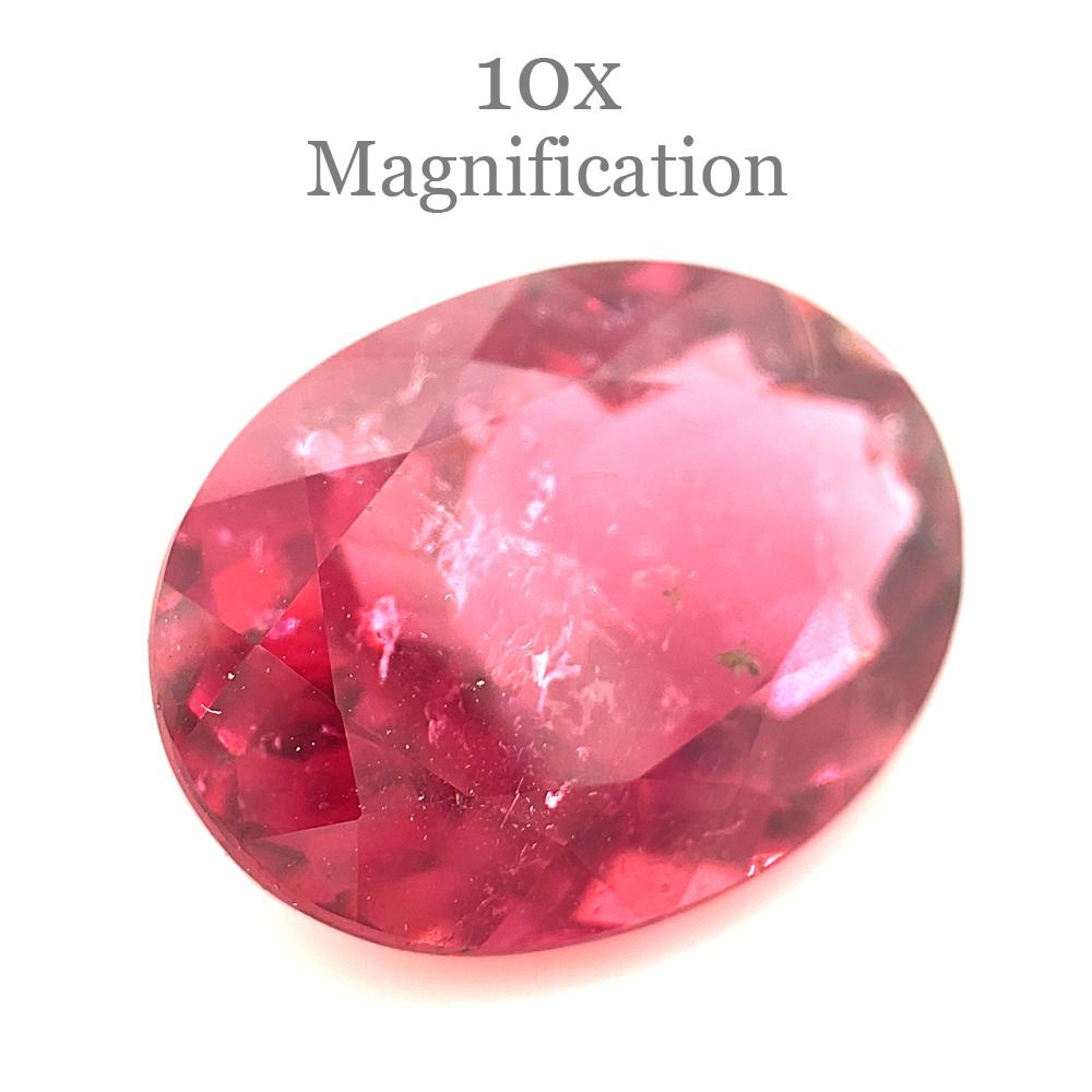 3.56ct Oval Pink Tourmaline from Brazil For Sale 8