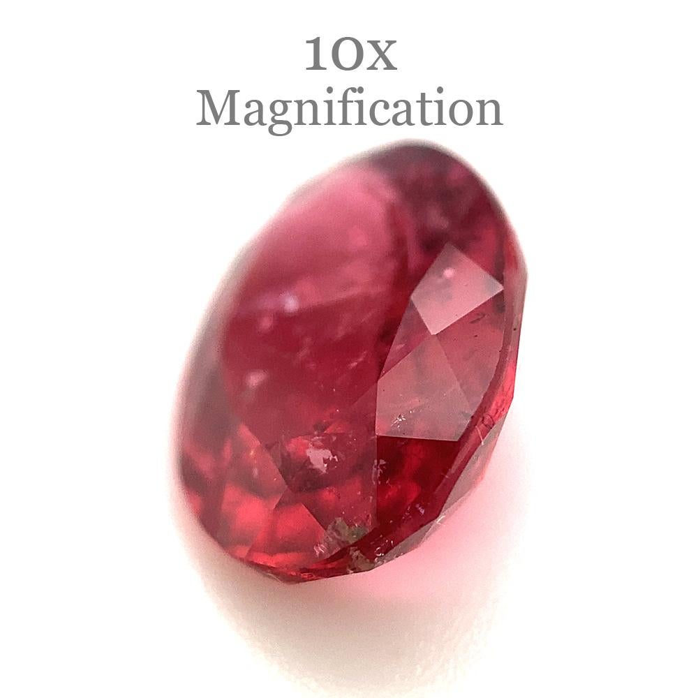 3.56ct Oval Pink Tourmaline from Brazil In New Condition For Sale In Toronto, Ontario