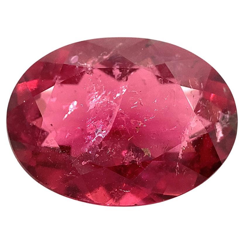 3.56ct Oval Pink Tourmaline from Brazil For Sale