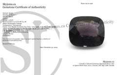 3.56ct Rectangular Cushion Purple Spinel from Burma