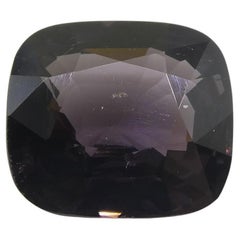 3.56ct Spinelle pourpre rectangulaire de Birmanie