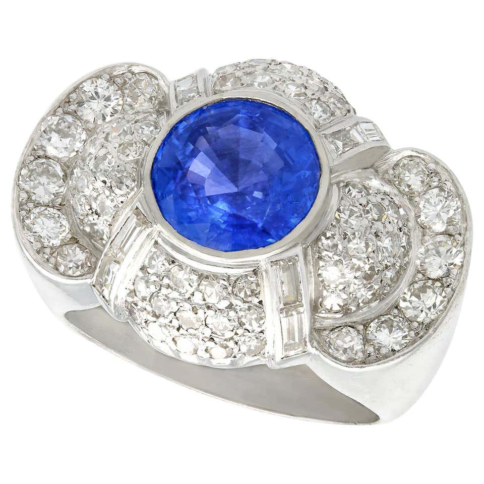 5 Carat Sapphire Ring - 4794 For Sale on 1stDibs