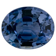 3.57 Ct Blue Sapphire Oval Loose Gemstone