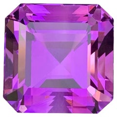 35,75 quilates de amatista púrpura suelta bonita corte Asscher piedra preciosa brasileña
