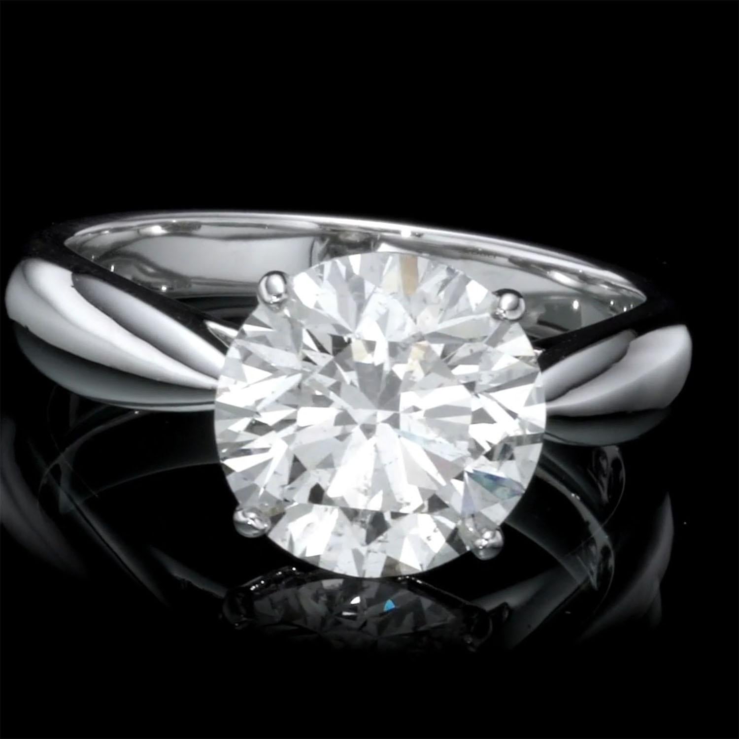 Cette magnifique bague en diamant naturel présente un diamant naturel central de 3,58 carats H SI2. Certificat GIA inclus. Numéro de certificat GIA 2218560584

Cliquez ici pour voir la vidéo du diamant en vrac


Poids du