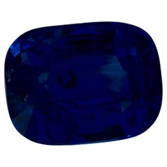 3.58 Ct Blue Sapphire Cushion Loose Gemstone (pierre précieuse en vrac)