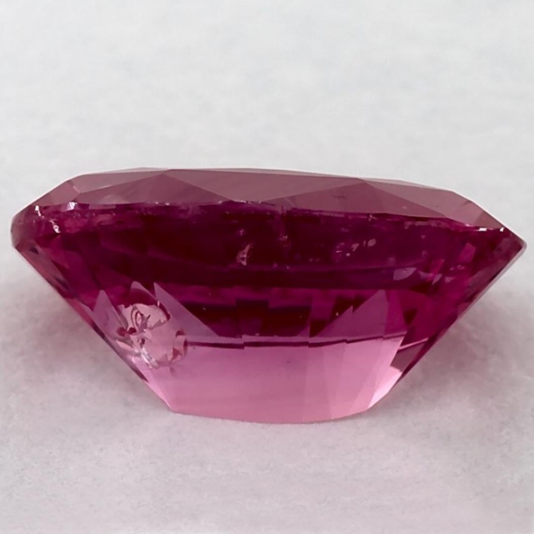 3.58 carati di zaffiro rosa ovale sfuso In condizioni Nuovo in vendita a Fort Lee, NJ