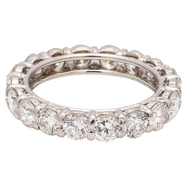 3.58ctw Round Brilliant Cut Diamond Eternity Band