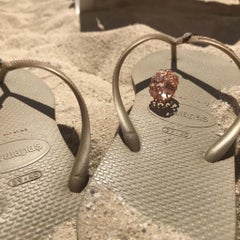 3.59 Carat Cubic Zirconia Rose Gold Plated Art Deco Fancy Pavé Set Wedding Ring