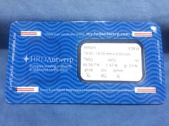 3.59 Carat HRD Certificate White Diamond