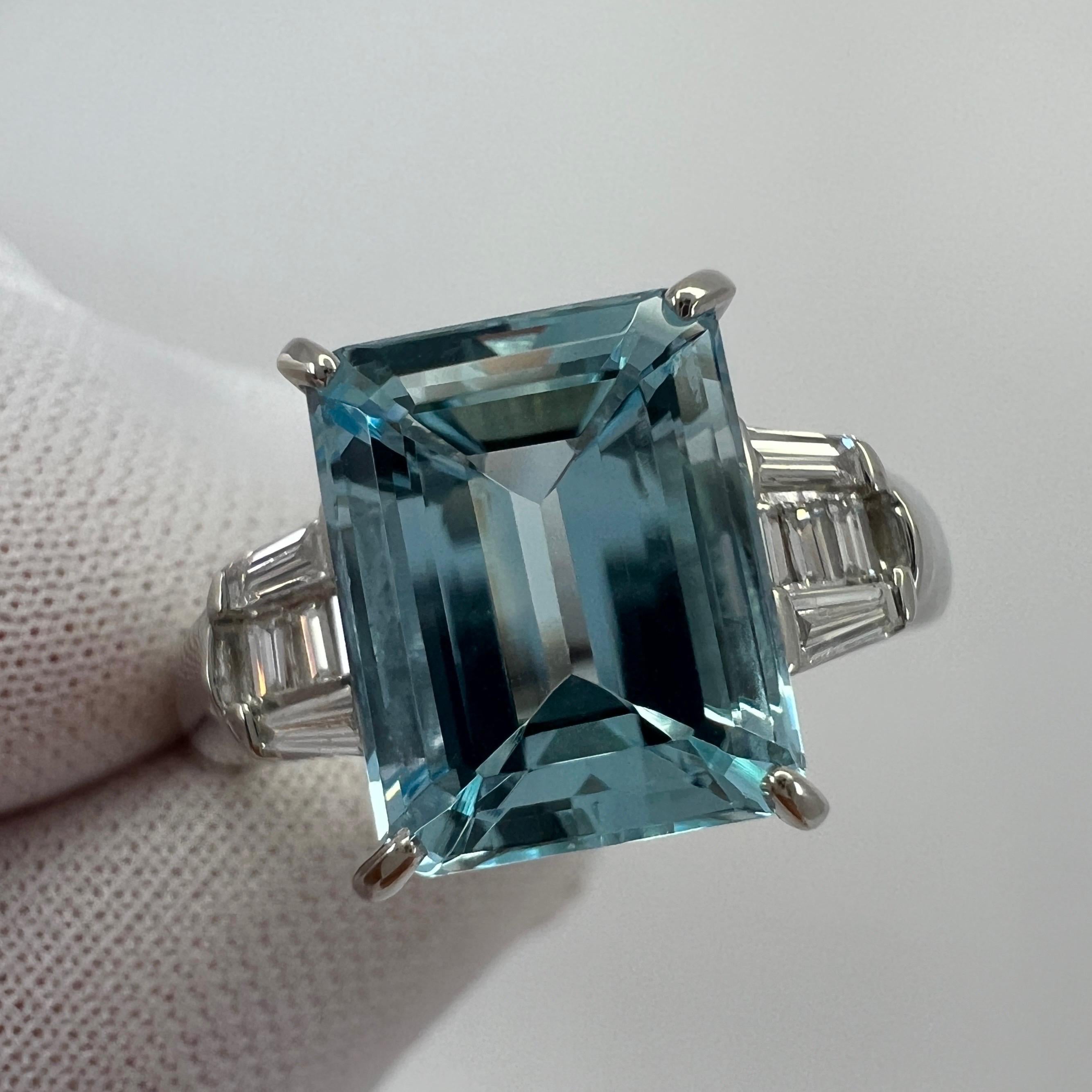 2 carat emerald cut diamond ring with baguettes
