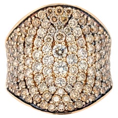 3.5ctw Diamond Ring In Rose Gold