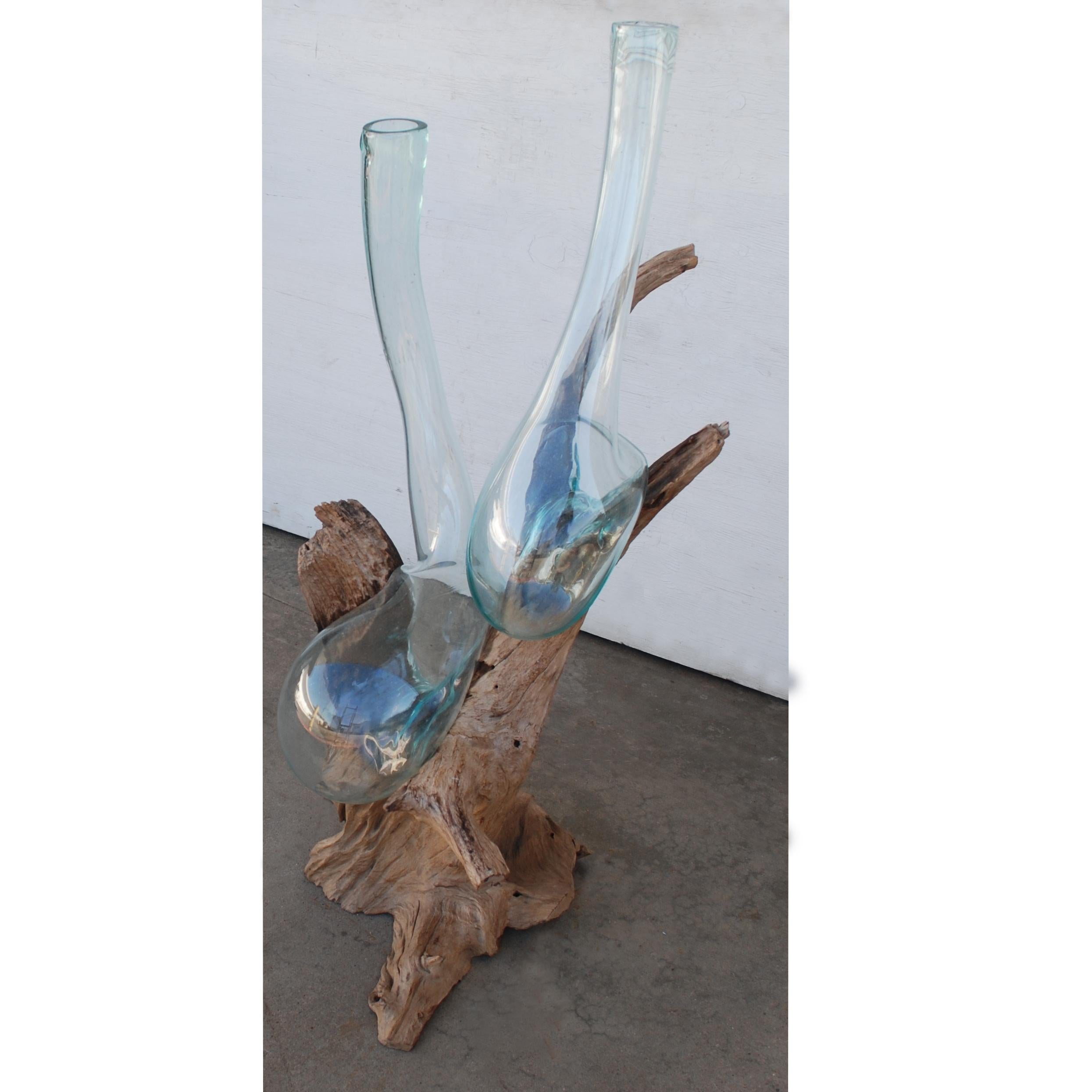 Live Edge Vase or Vessel In Good Condition For Sale In Pasadena, TX