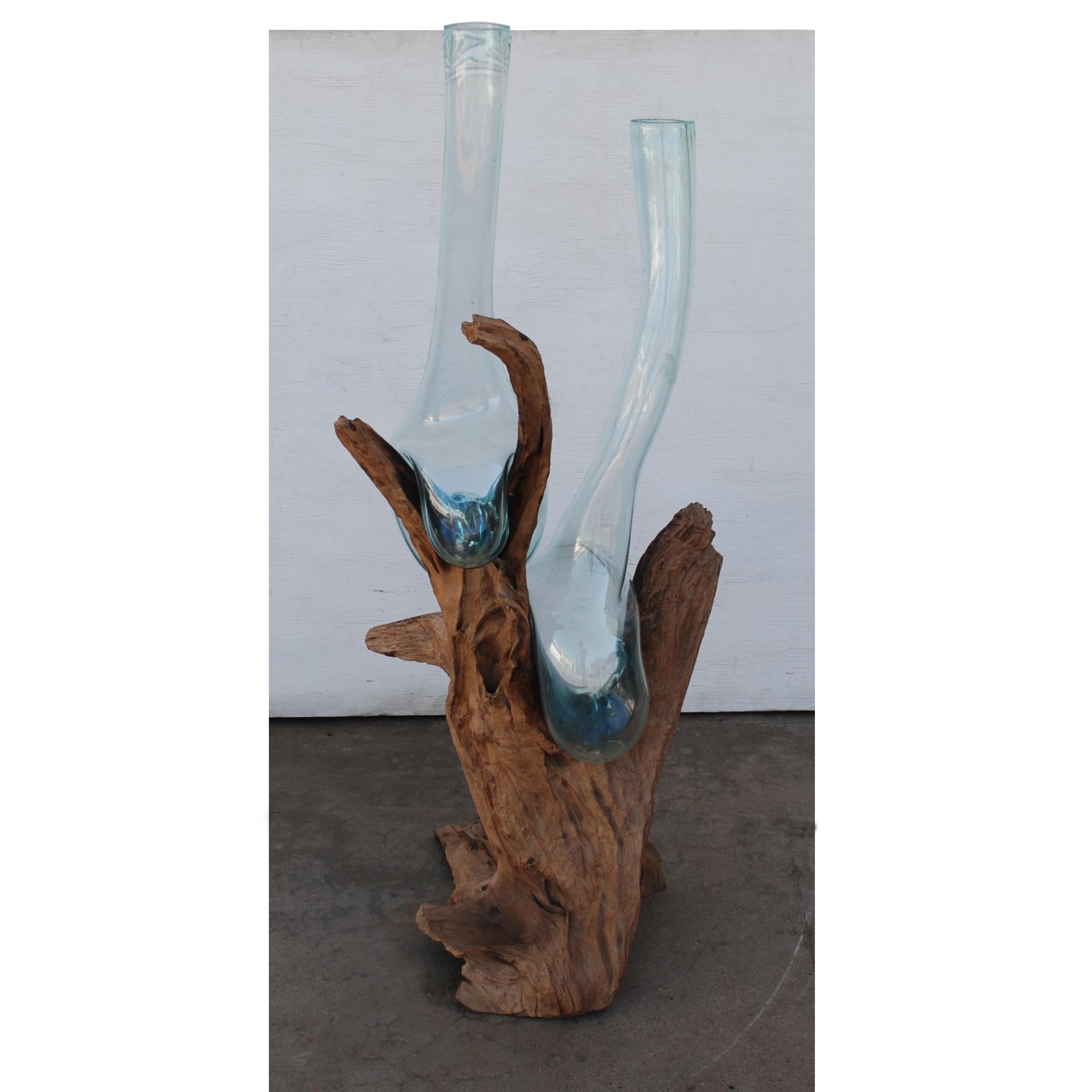 Wood Live Edge Vase or Vessel For Sale