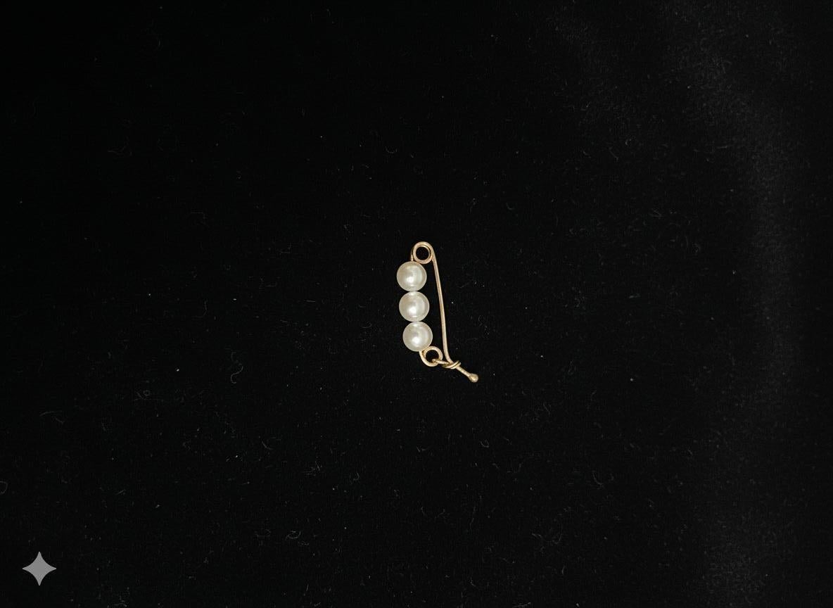 3,5MM Zuchtperlen-Kürzer-Verschluss 14k Gelbgold im Zustand „Neu“ im Angebot in Sugar Land, TX