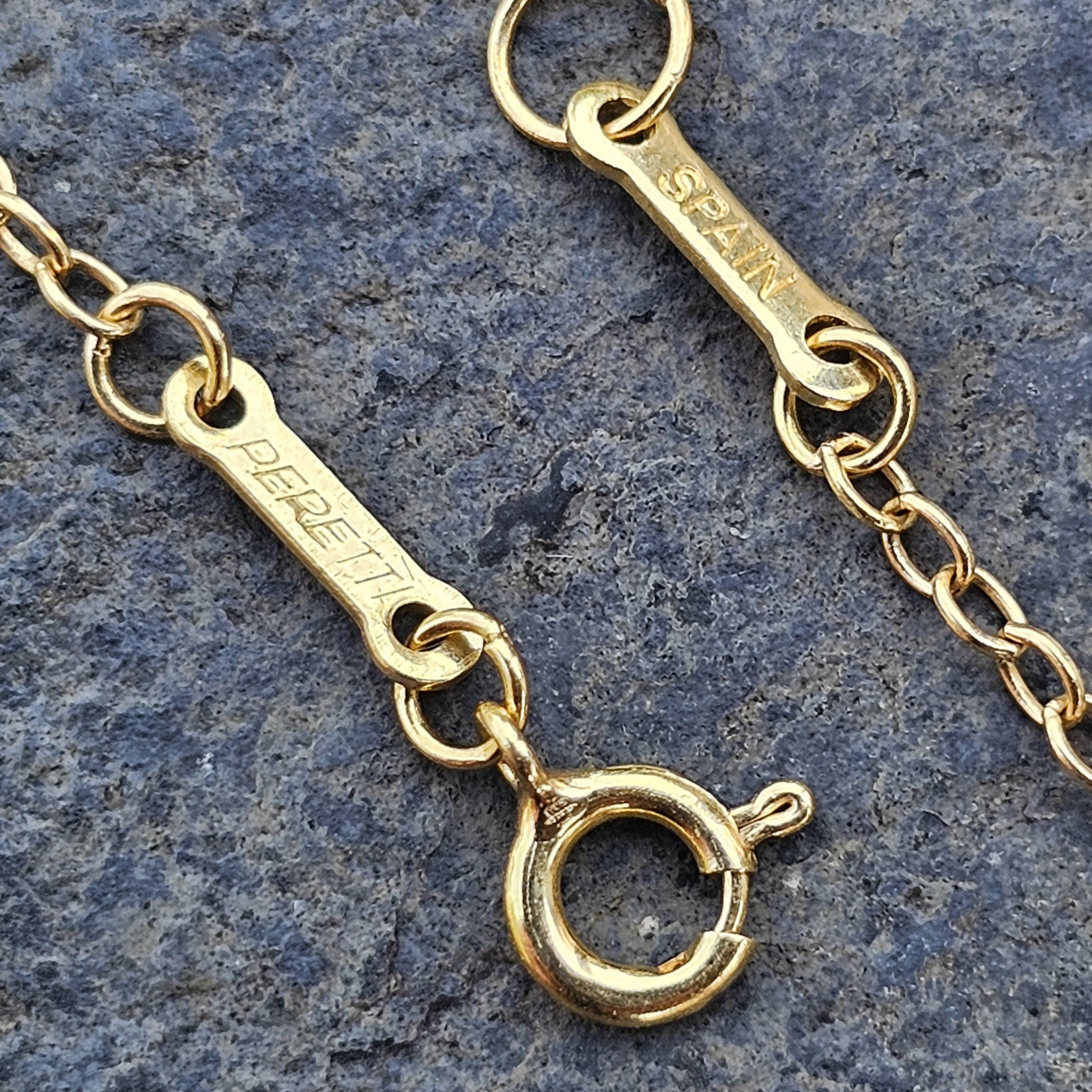 35mm X Groß Tiffany & Co. Elsa Peretti Offener Herz-Anhänger 18k Gold 30
