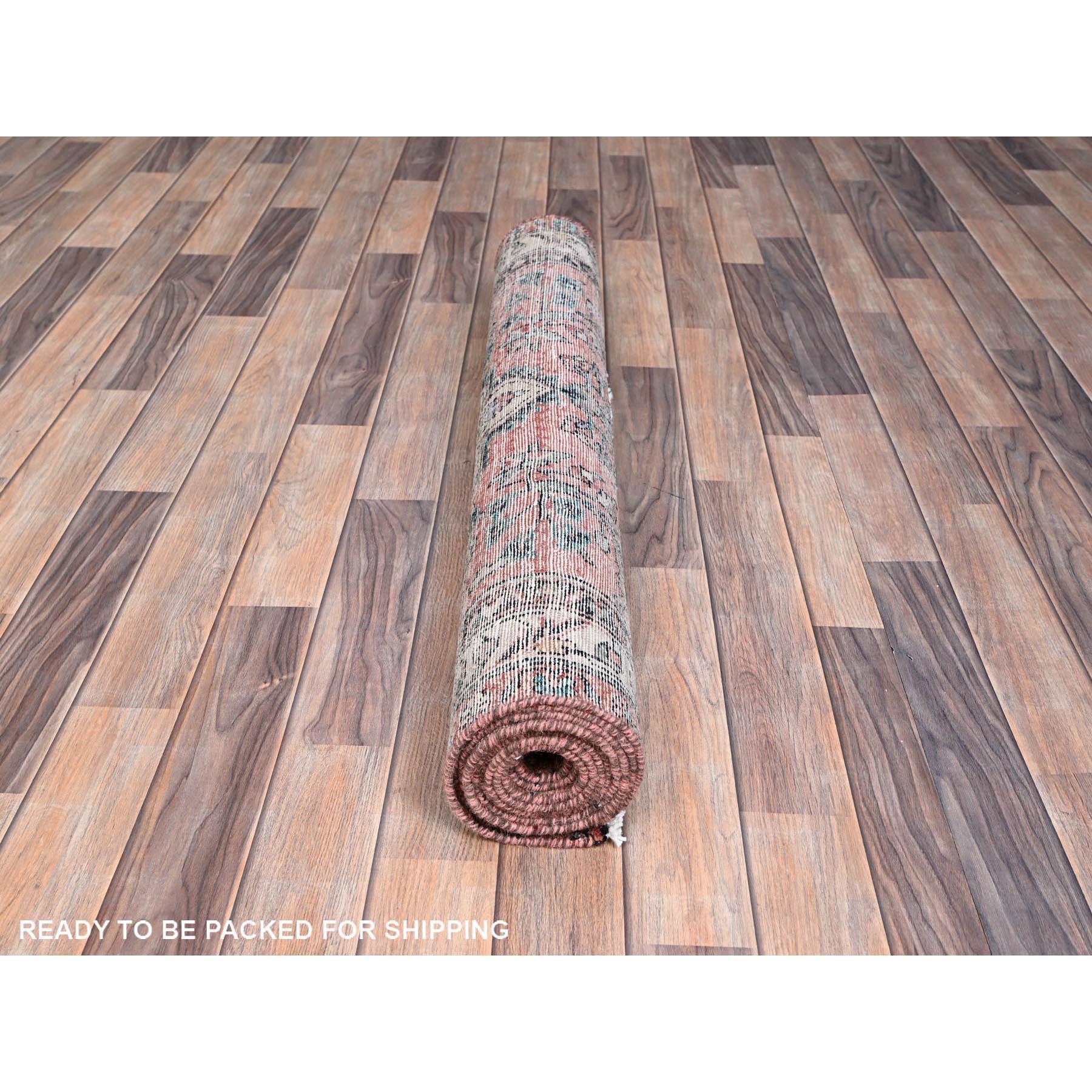 Alfombra Persa Vintage Lilahan Roja 3'5 