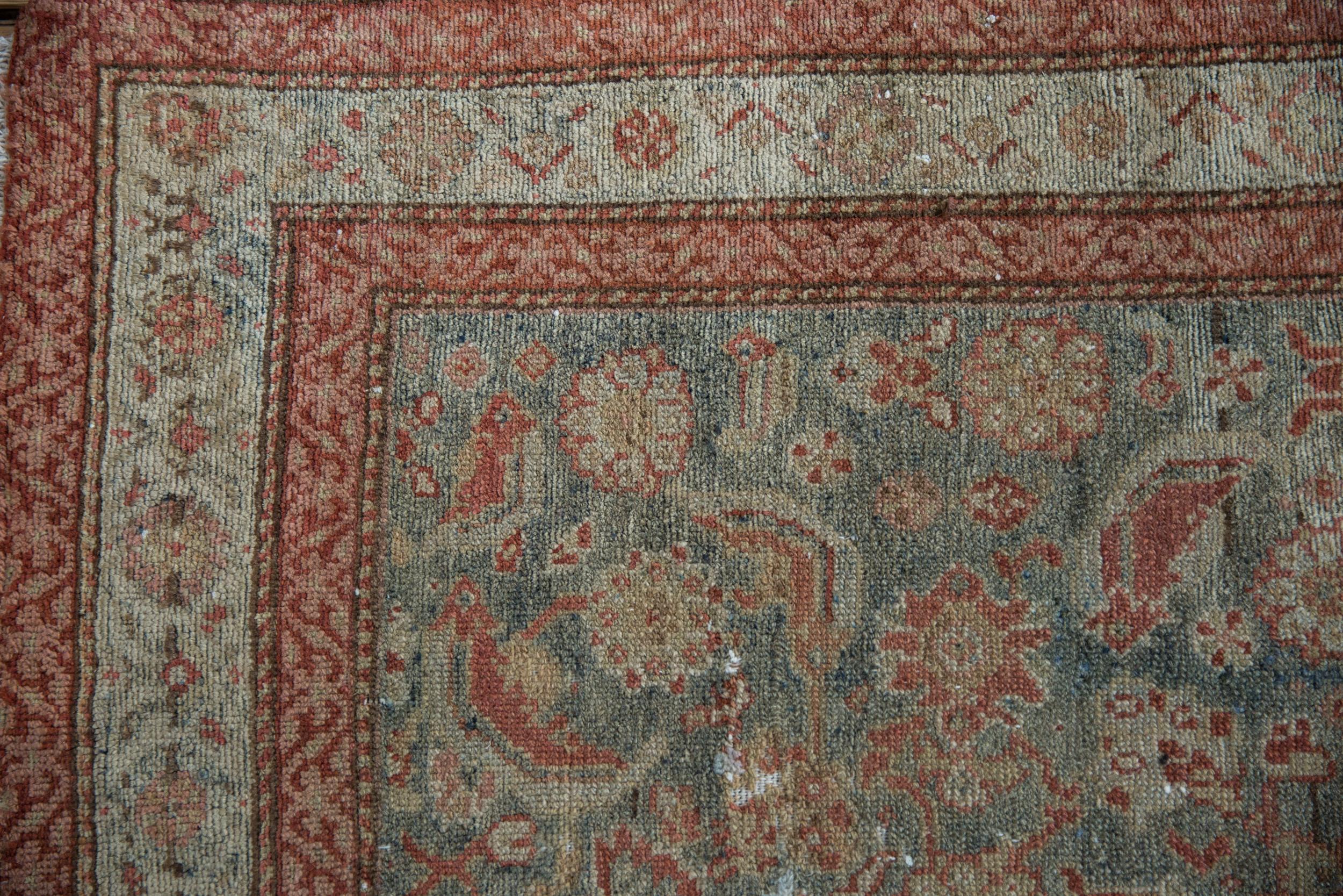 Persian Vintage Distressed Malayer Rug Runner For Sale