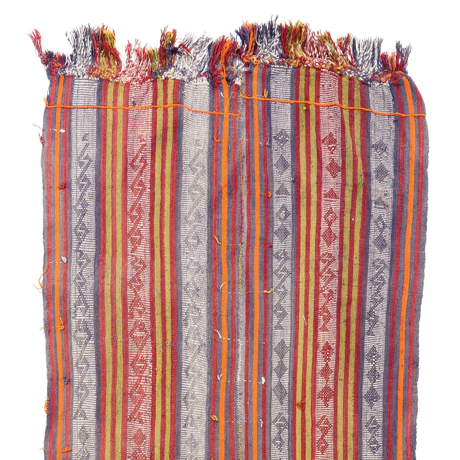 Un tapis de laine simple mais magnifique, tissé à la main par les tribus nomades du centre-sud de la Turquie. Très bon état, solide et propre.
Nous pouvons modifier les dimensions sur demande, c'est-à-dire les rendre plus courtes et/ou plus