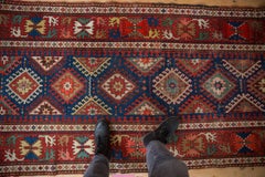ON SALE Antique Caucasian Rug Runner