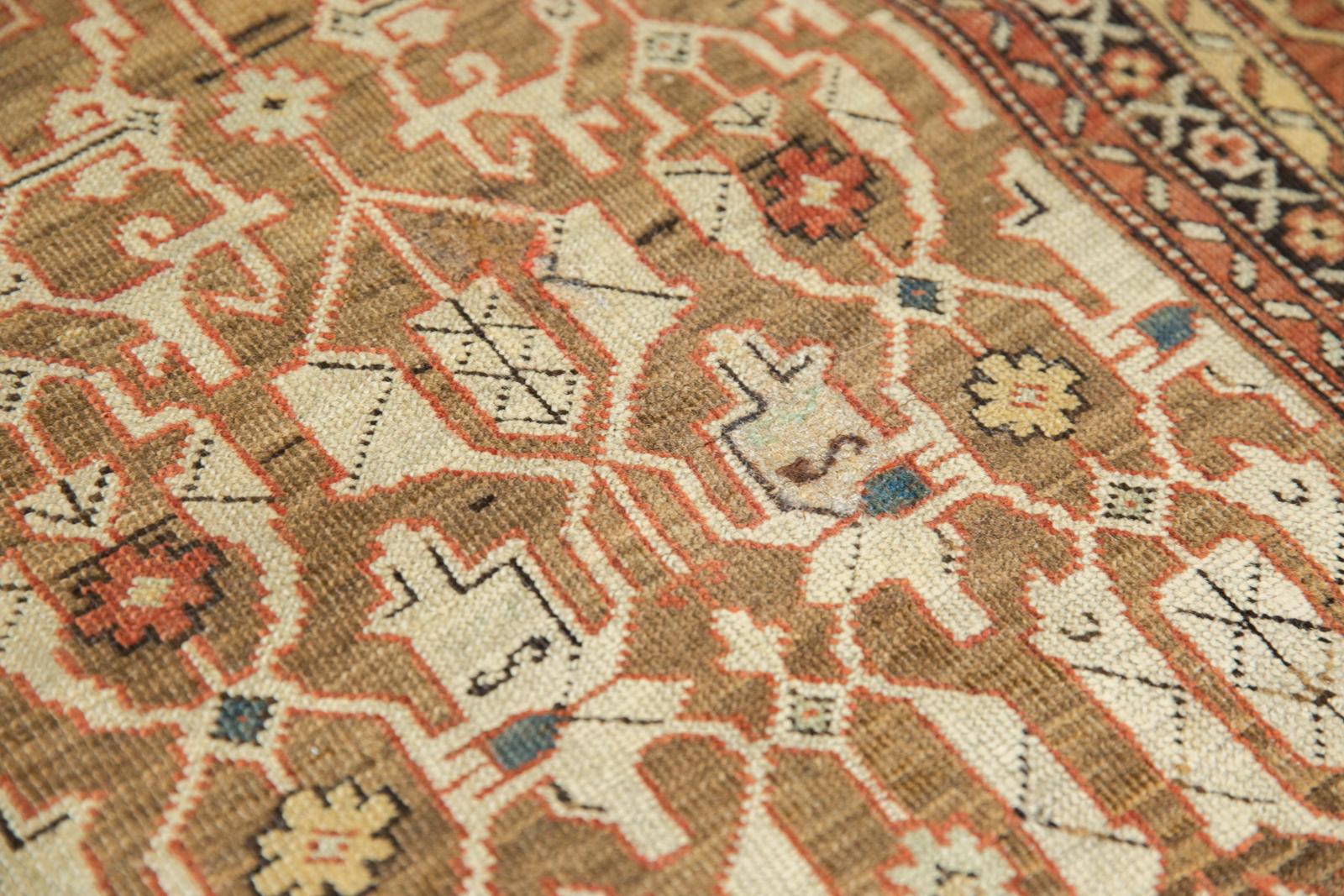 Antique Caucasian Rug For Sale 7