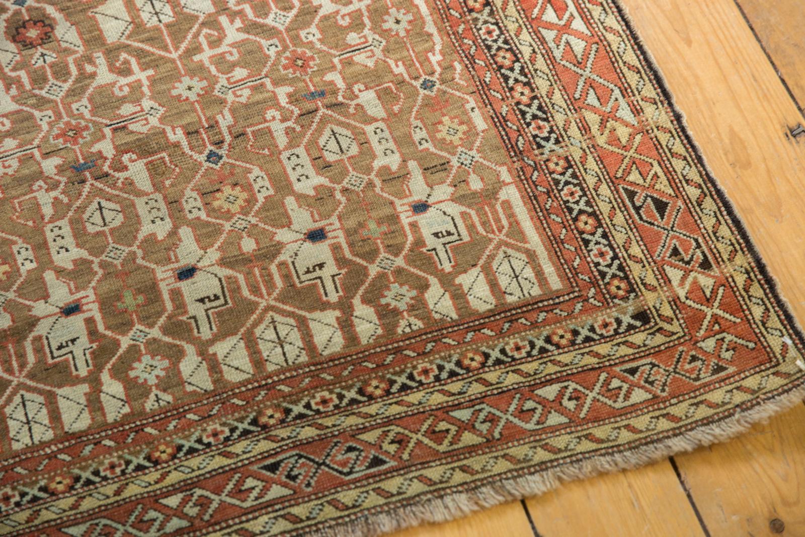 Antique Caucasian Rug In Good Condition For Sale In Katonah, NY