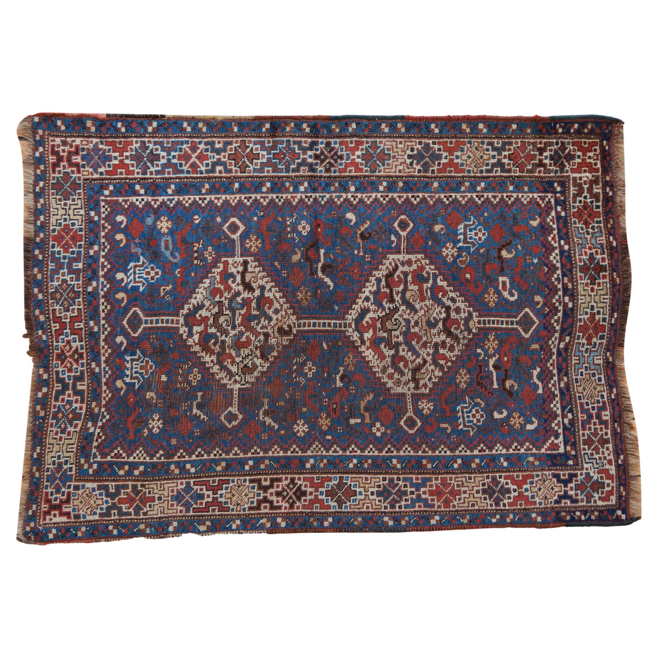 Vintage Kamseh Rug