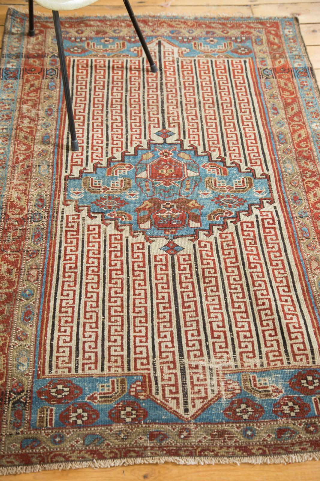 Rare Antique Colorful Malayer Rug For Sale 1