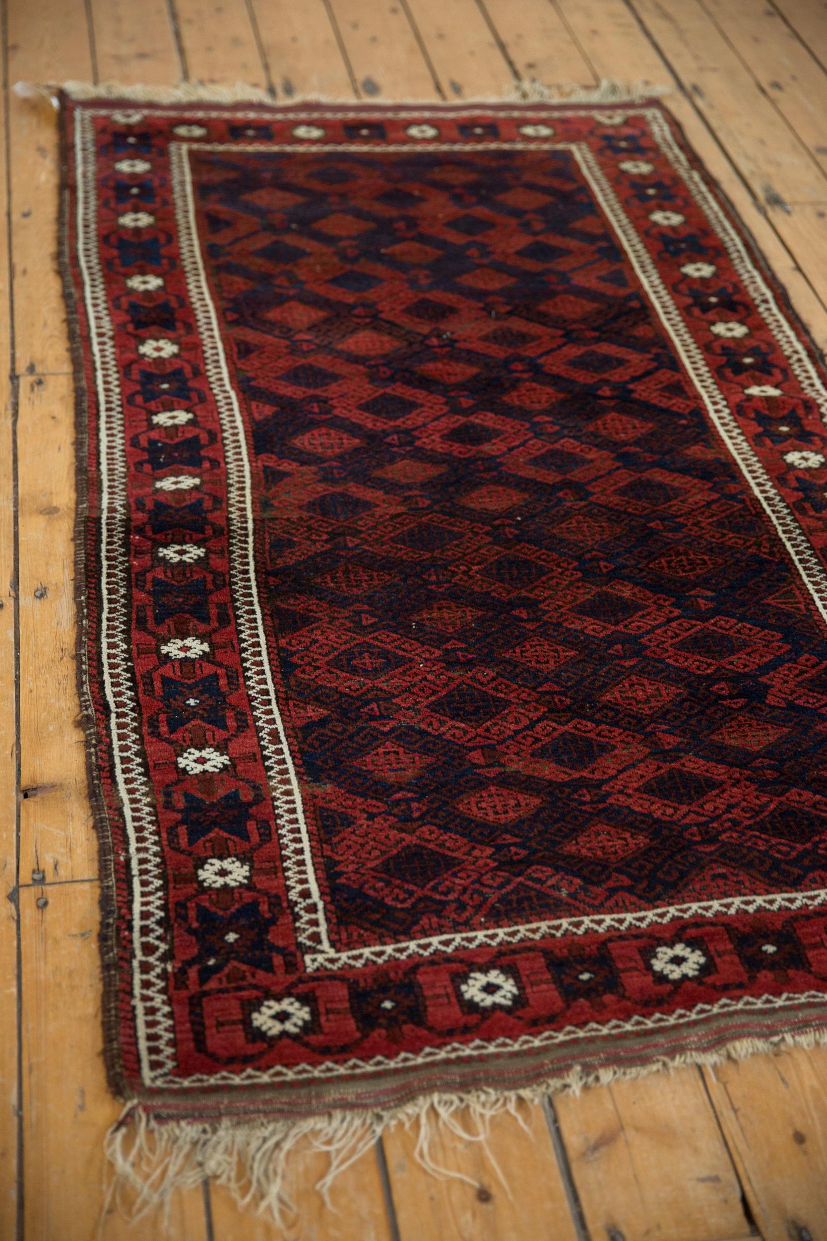 Persian Antique Belouch Rug For Sale