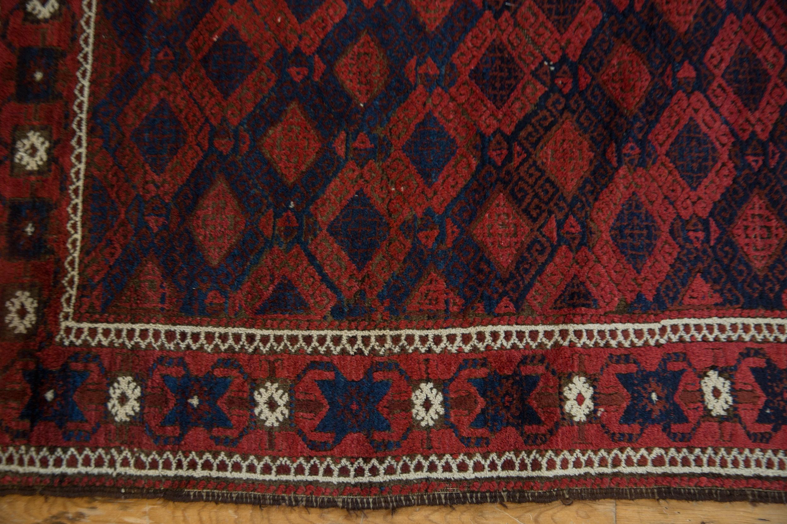 Wool Antique Belouch Rug For Sale