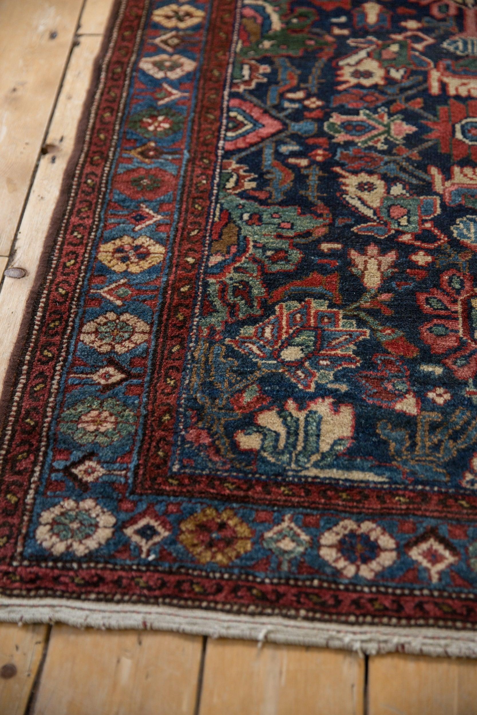 Hand-Knotted Vintage Mehreban Rug For Sale