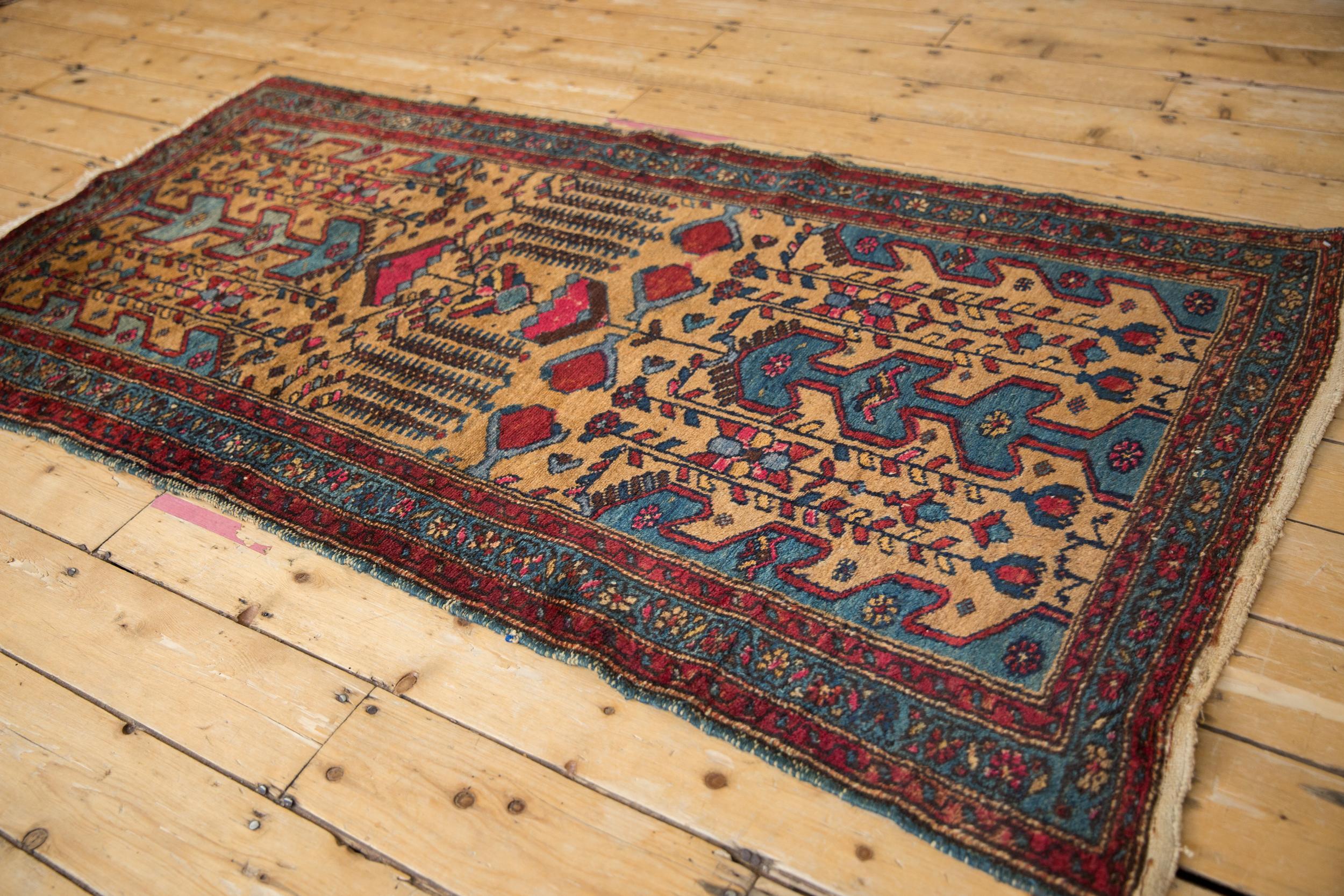 Mid-20th Century Vintage Mehreban Rug For Sale