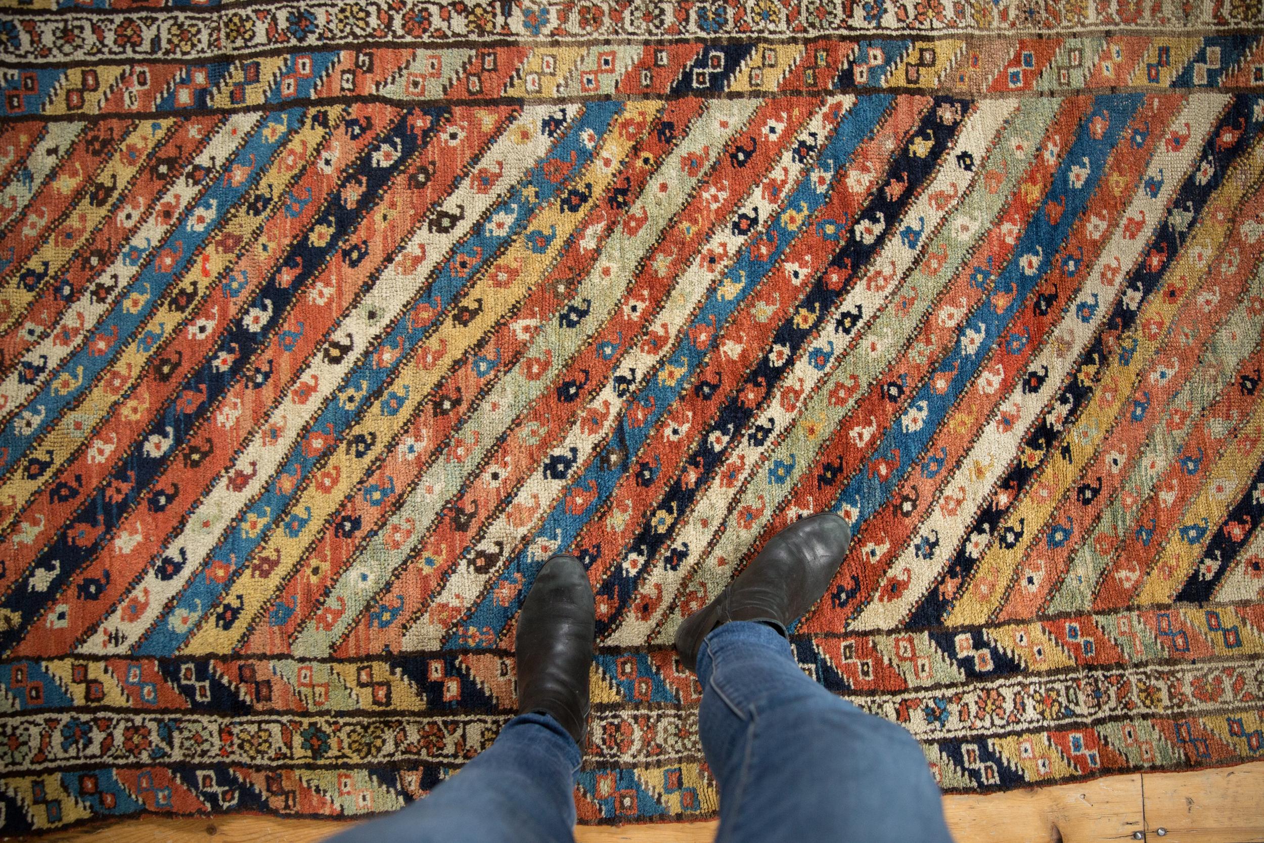 Antique Kurdish Rug Runner In Good Condition For Sale In Katonah, NY